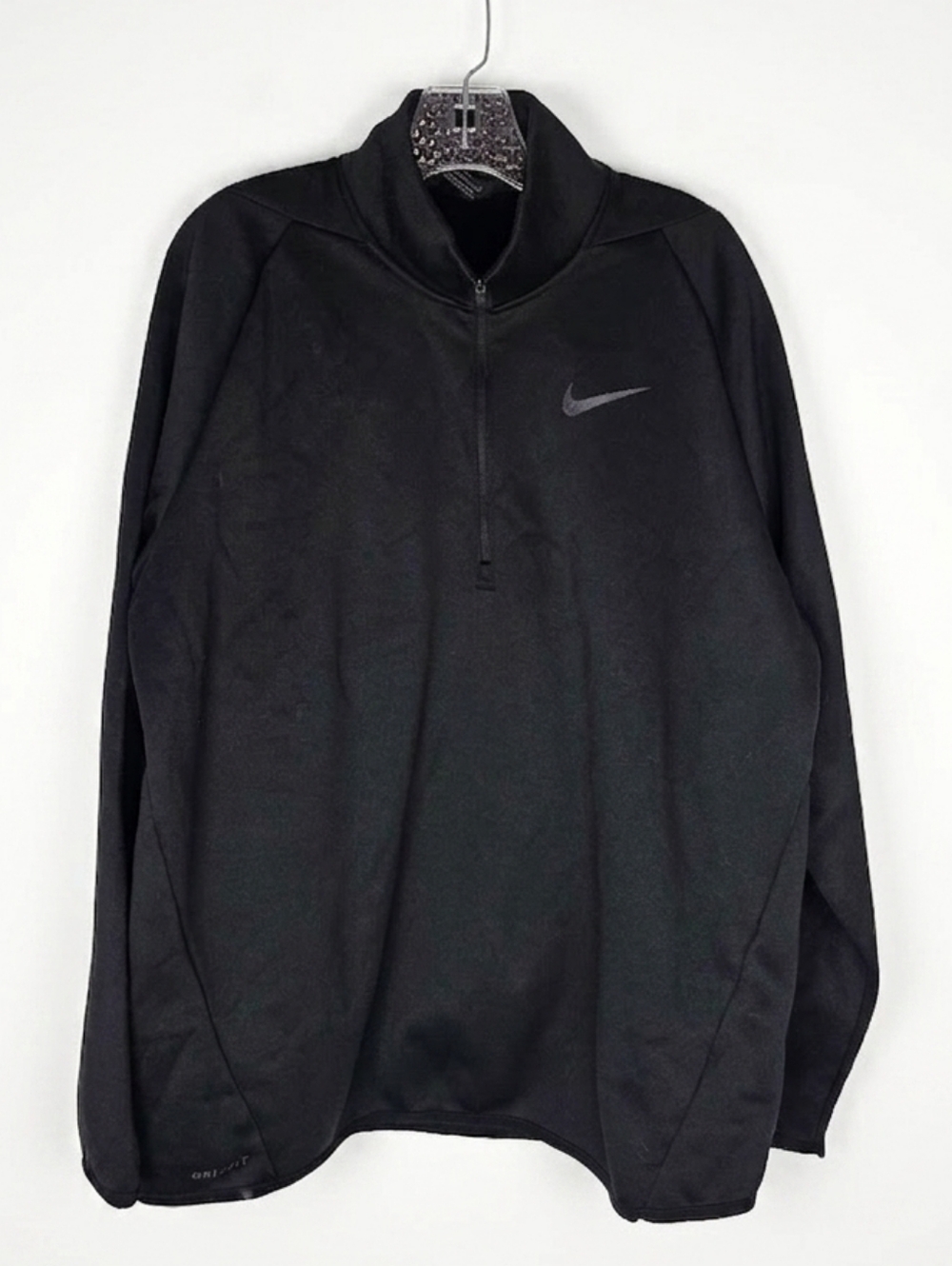 Nike Black Quarter-Zip Pullover Sweatshirt